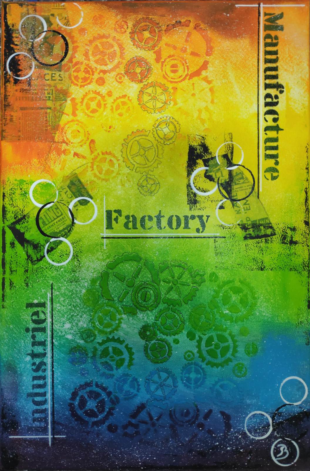 Factory, 40 x 60cm